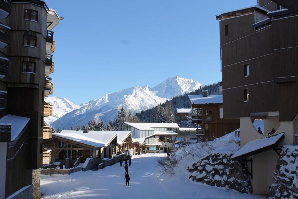 Residence Britania Cles Blanches La Tania Buitenkant foto