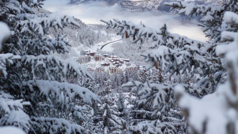 Residence Britania Cles Blanches La Tania Buitenkant foto
